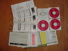 4x original software disks with drivers, manuals for Canon ImagePrograf iPF 825