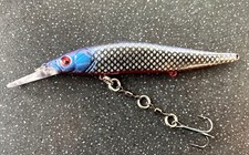 Oneten+1 Lure Black Viper 14g 110mm Salmon Trout Bass Tay Rigged
