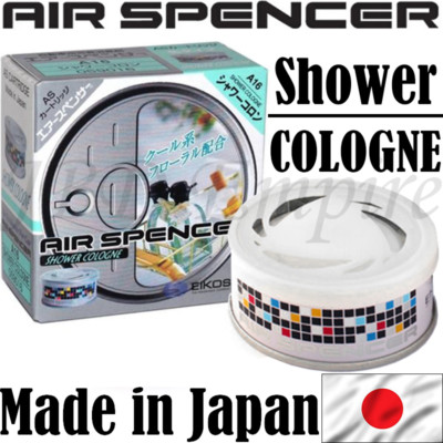 Air Spencer AS Air Freshener Car Fragrance Scent Csx3 Eikosha Shower Cologne A16