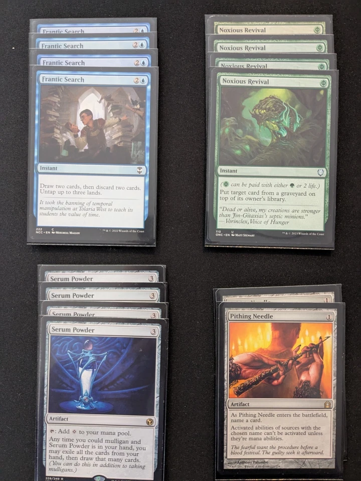 MTG Vintage Deck - Tinker Theme - Mono Blue + Sleeves - Image 3 of 4