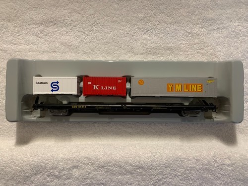 Coche plano Athearn escala HO listo para rodar 85' con remolques cada uno se vende por separado - Imagen 32 de 33