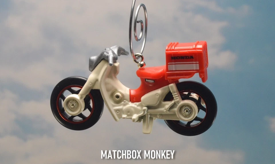 Honda Super Cub Moped Motorcycle Dirt Bike 50cc Custom Christmas Ornament 125 - Image 3 of 4