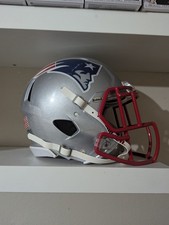New England Patriots Helmet. Ridell Speed Full Size L Football Helmet