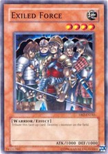 Exiled Force - DB2-EN143 - Common - Unlimited Edition Lightly Played Dark Beginn