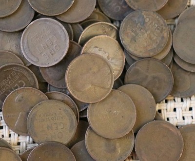 [Lot Of 5] Pre-1930 Wheat Pennies- Choose How Many Lots Of 5