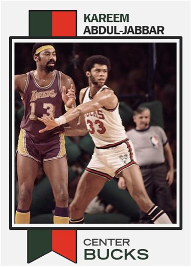 Kareem Abdul-Jabbar 73## Buy 5 Get 1 Free # Or 30% Off 12 Diddy-Original-Customs