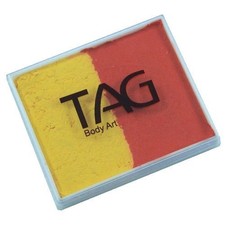 TAG Face Body Paint Split Cake 50g Orange Yellow Halloween Makeup Cosplay