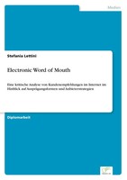 Stefania Lettini | Electronic Word Of Mouth | Taschenbuch | Deutsch (2002)