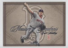 2005 Fleer Showcase Measure of Greatness Curt Schilling #17MG 0c2