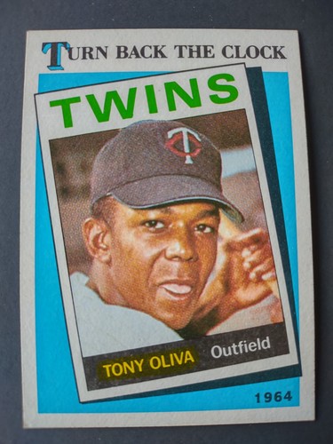 Tony Oliva #665 1989 Topps card