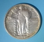 1920 Philadelphia Mint Silver Standing Liberty Quarter XF but you grade it