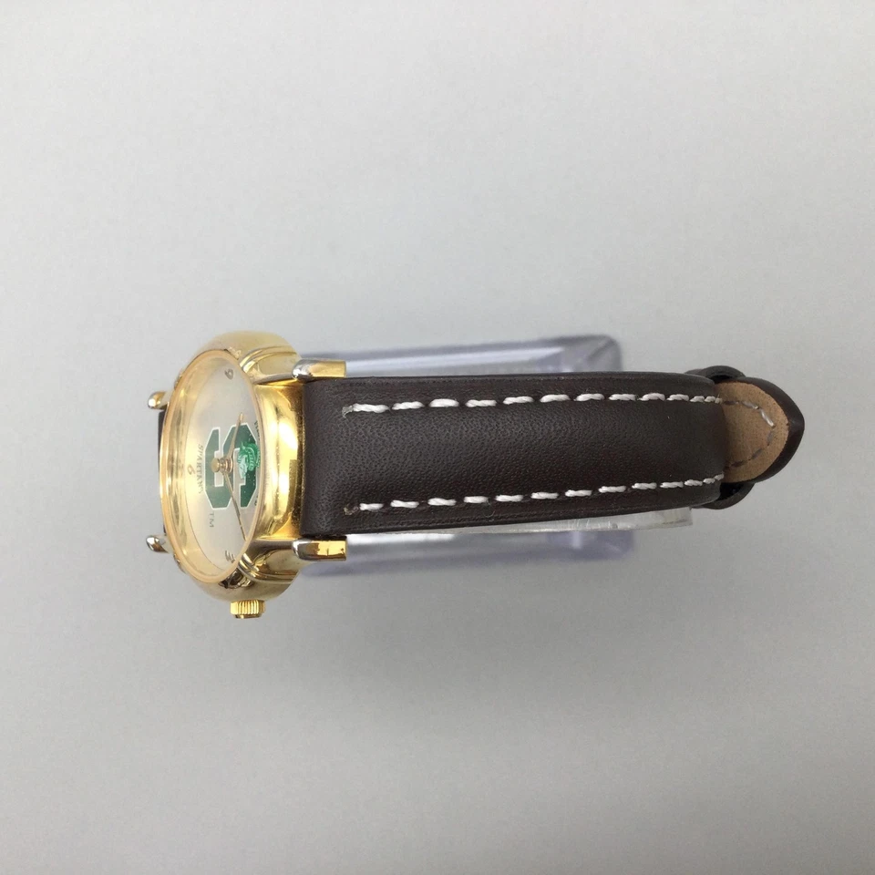 Reloj De Colección Michigan State Spartans Mujer 28mm NCAA Baloncesto Años 90 Batería Nueva Foto 4 de 4