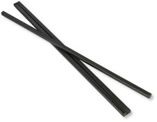 1/8" x x 12" Square Steel Key Stock Bar , Oversized Cold-Drawn Black