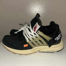 Off-White Presto Black 2018 Size 8  BEATERS No 📦! CHECK PICS 🤧🤧