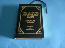THE ULTIMATE HITCHHIKER'S Guide Douglas Adams Hardcover Book Portland Press 1997