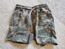 "Kids" Boys Shorts Size 8 , Camouflage Elastic Waist Pull On Shorts