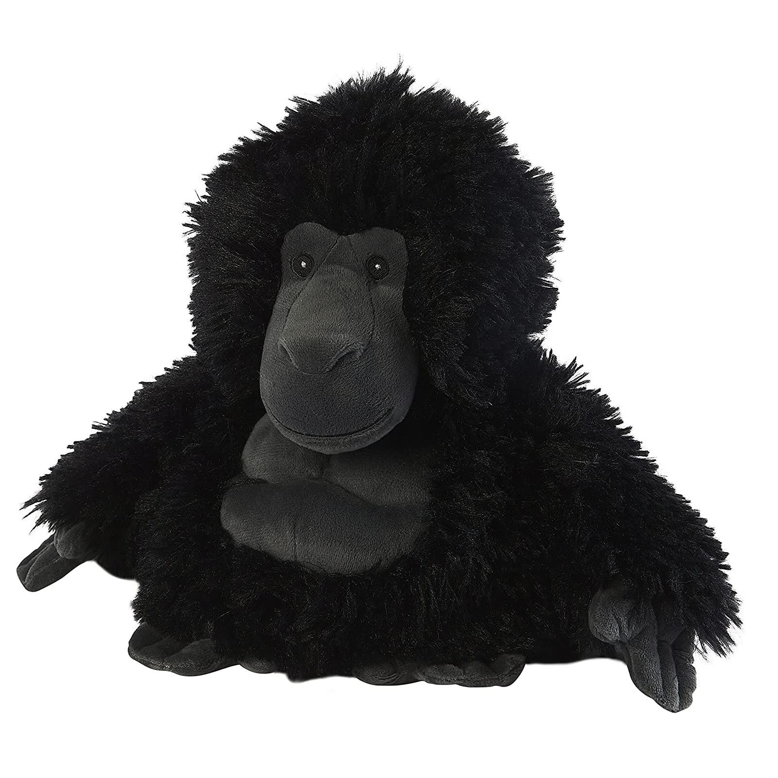 Warmies Microwavable Soft Toy Large Gorilla Heat Or Cool Lavender Wheat Bag - Image 3