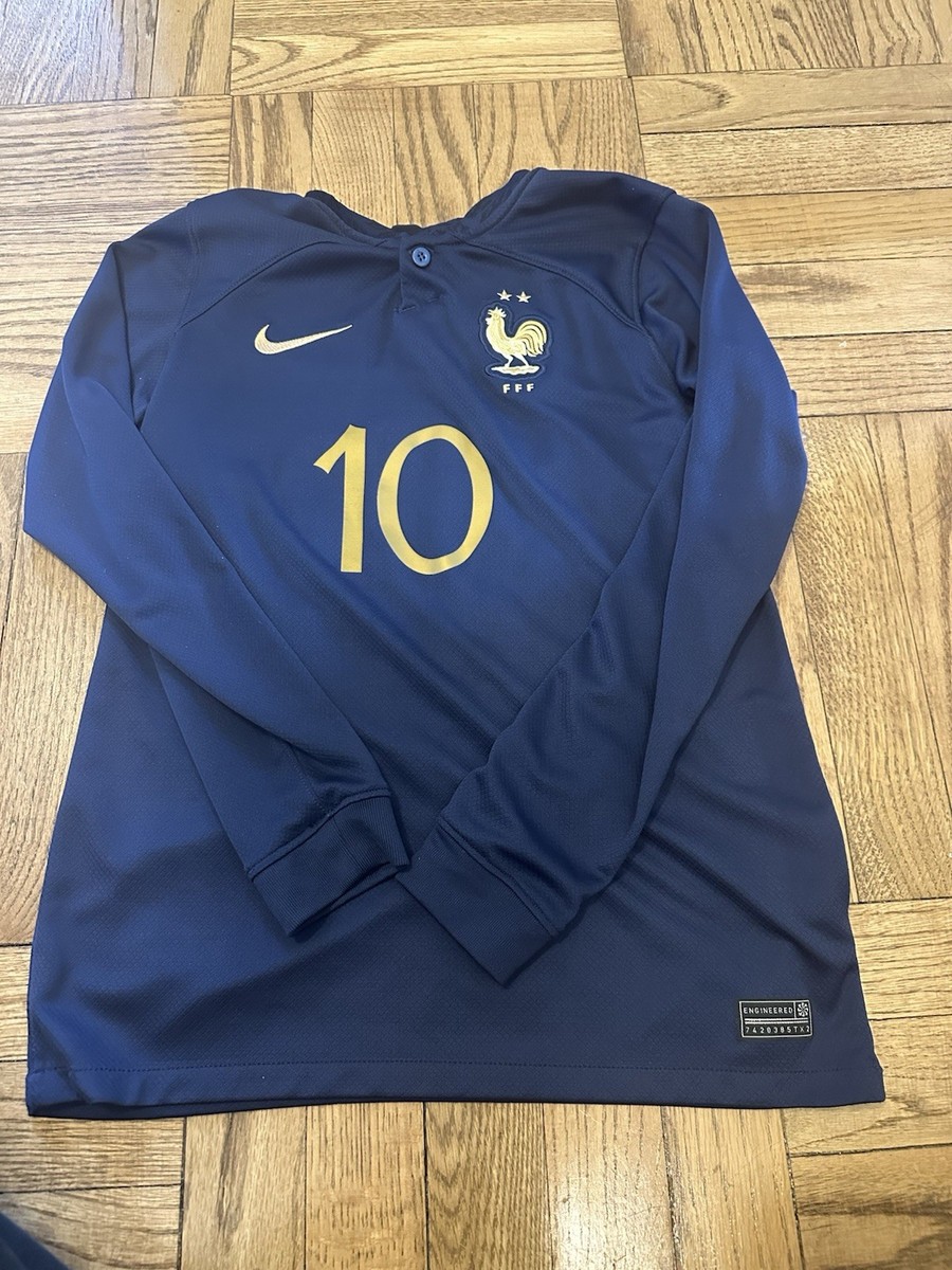 2022-23 NIKE FRANCE KYLIAN MBAPPE World Cup Home Jersey DN0788-410