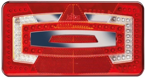 Jokon Led-Multifunktionsleuchte, 9-32V, Rechts Rot IP67 StandardrüCkstrahler, Te-image