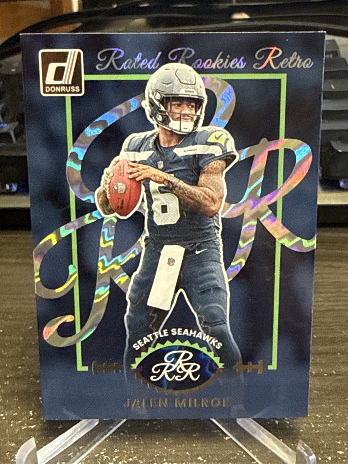 2025 Donruss #16 Jalen Milroe Rated Rookies Retro