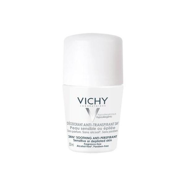 Vichy Deodorante Roll-on Antiarrossamento 50 ml - - - Immagine 2