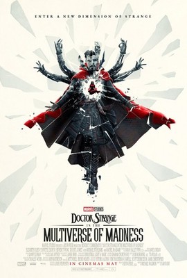 Doctor Strange im Multiversum des Wahnsinns 2022 15 Filmposter Kunstdruck Aesth