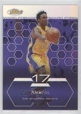2002-03 Topps Finest Refractor 123/250 Rick Fox #93 is2