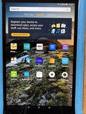 Amazon Kindle Fire HD 10 7th Gen SL056ZE Wi-Fi 10.1 eReader Case Bundle