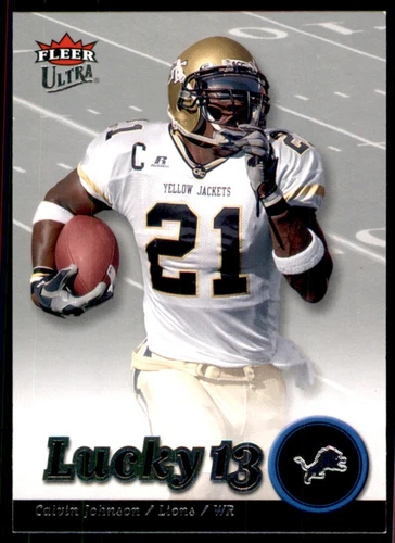 2007 Ultra Calvin Johnson RC Detroit Lions #203
