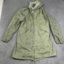 Vintage US Military Parka Jacket Mens Small Desert Night Camo Fishtail 80s