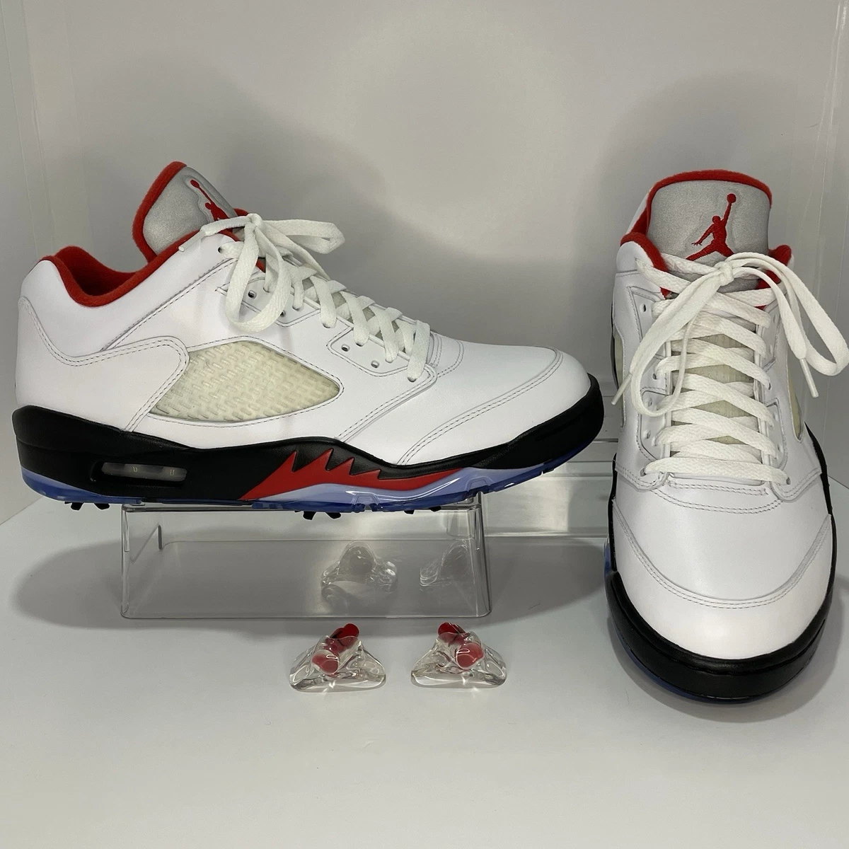 Las mejores ofertas en Jordan 5 Golf Low Fire Red | eBay