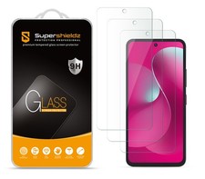 3-Pack Supershieldz Tempered Glass Screen Protector for T-Mobile Revvl 8 Pro