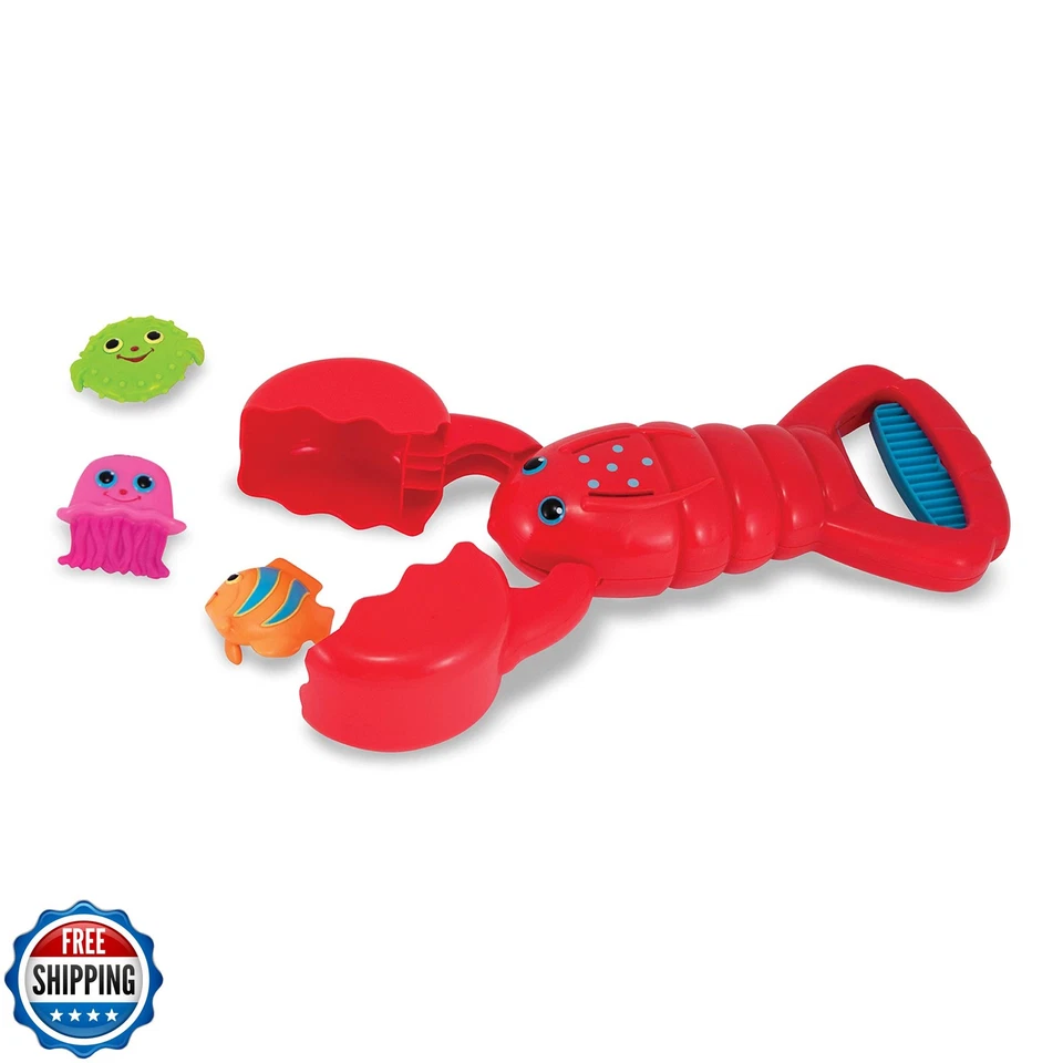 Melissa and Doug Sunny Patch Louie Langosta Garra Catcher - Agarrar y apretar el trasero Foto 4 de 4