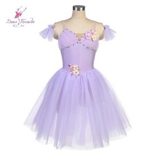 Lilac-Romantic Ballet Tutu Dress New Dance Costumes Performance Ballet Dancewear