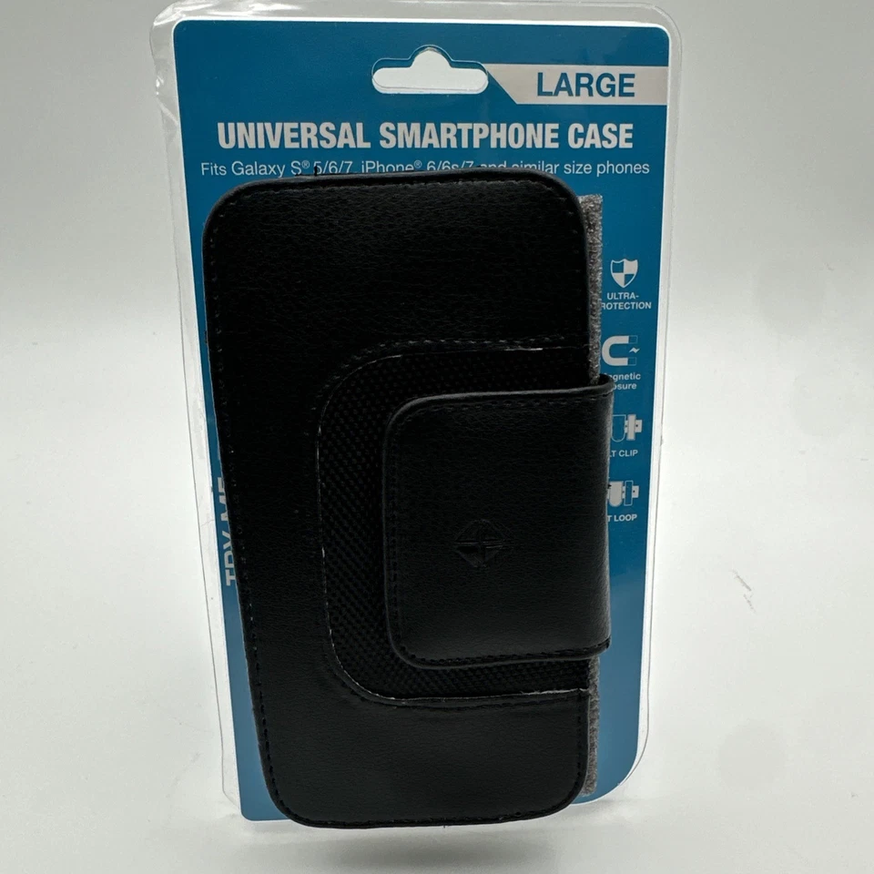 Smartphone Swivel Belt Clip Phone Case w/ Magnetic Close FITS iPhone 6/7 - Image 2 of 3