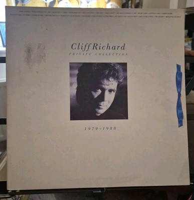 Cliff Richard Private Collection 1979-1988 12'' Double Album Vinyl Record