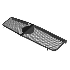 Fits 2002-2006 Cadillac Escaladeextesv Main Upper Stainless Black Mesh Grille