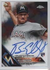2016 Topps Chrome Rookie Auto Brian Ellington #RA-BE Auto 2x3