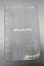 Antique or Vtg Kappa Alpha Theta 1st Greek Women's Fraternity Song Book Rare HTF