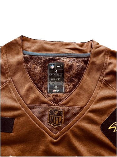 NEW Lamar Jackson 8 Jersey Salute To Service Brown Ravens NFL Nike Mens Medium - Picture 3 of 13