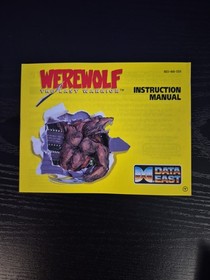Werewolf The Last Warrior (Nintendo NES 1990) Cartridge And Manual NM!!