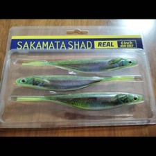 deps Sakamata Shad Real Color 6 inch Chart Back Smelt