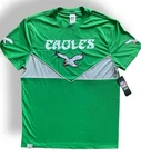 Philadelphia Eagles THROWBACK 复古 KELLY 绿色 T 恤-男式尺寸 2XL-NFL 全新带标签
