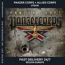 Panzer Corps + Allied Corps DLC | Steam Europe | PC | WW2 | Rundenbasierte Strat