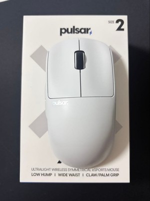 Pulsar X2 V2 Size 2 Wireless Symmetrical Gaming Mouse Gebraucht Getestet