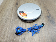 Sony CD Walkman D-EJ011 w/Earbuds Tested Works