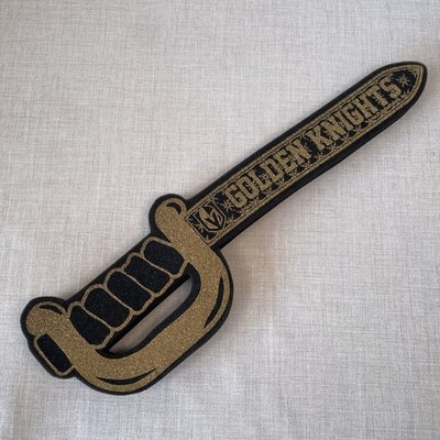 Las Vegas Golden Knights Foam Sword Saber Black Gold