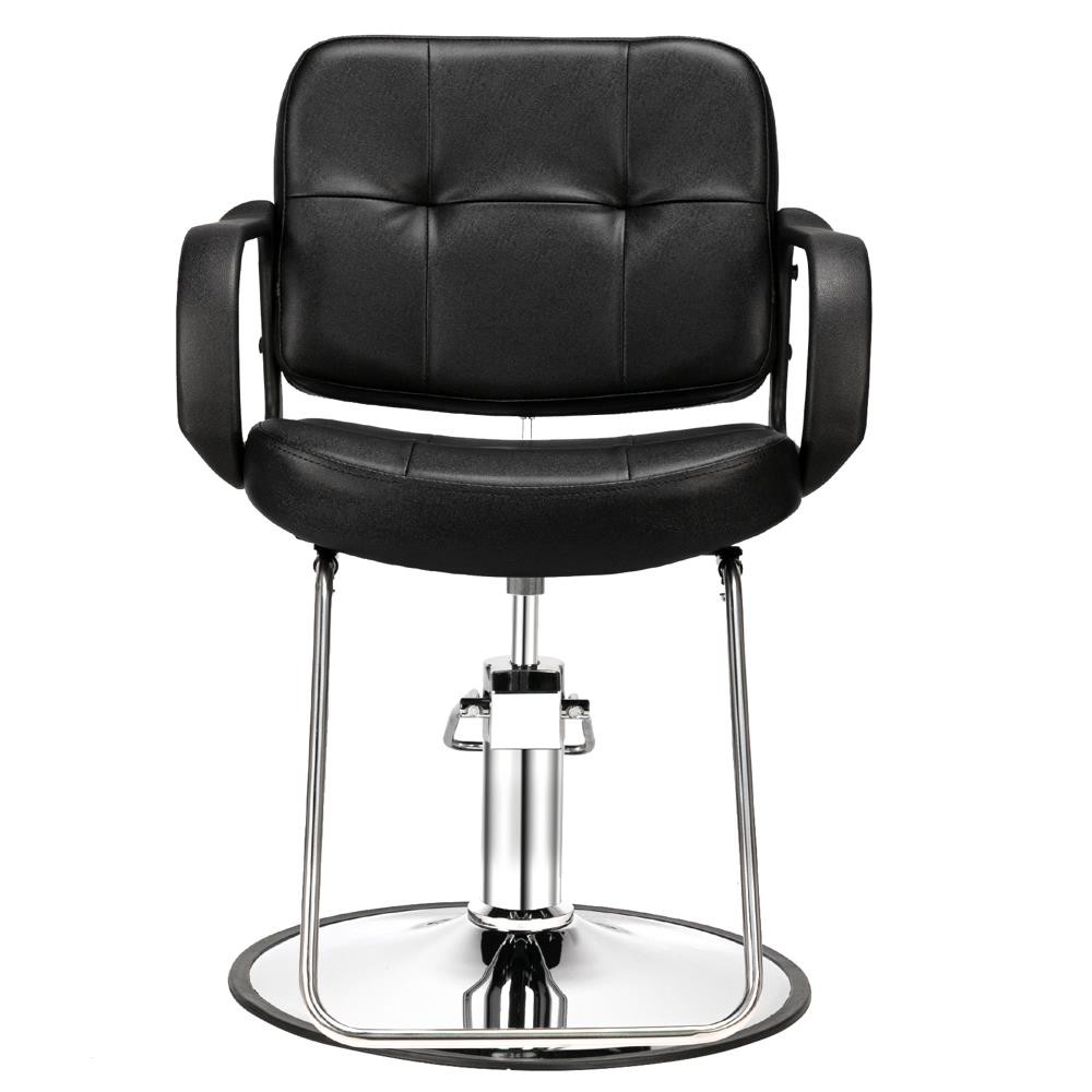 Heavy Duty Hydraulic Hair Styling Chair for Barber Shop, Hair Salon Furniture