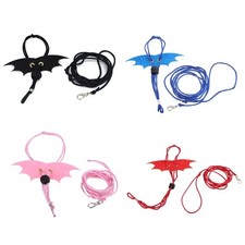 Bearded Dragon Harness Set Adjustable Lizard Leash Fashionable Holiday Costume