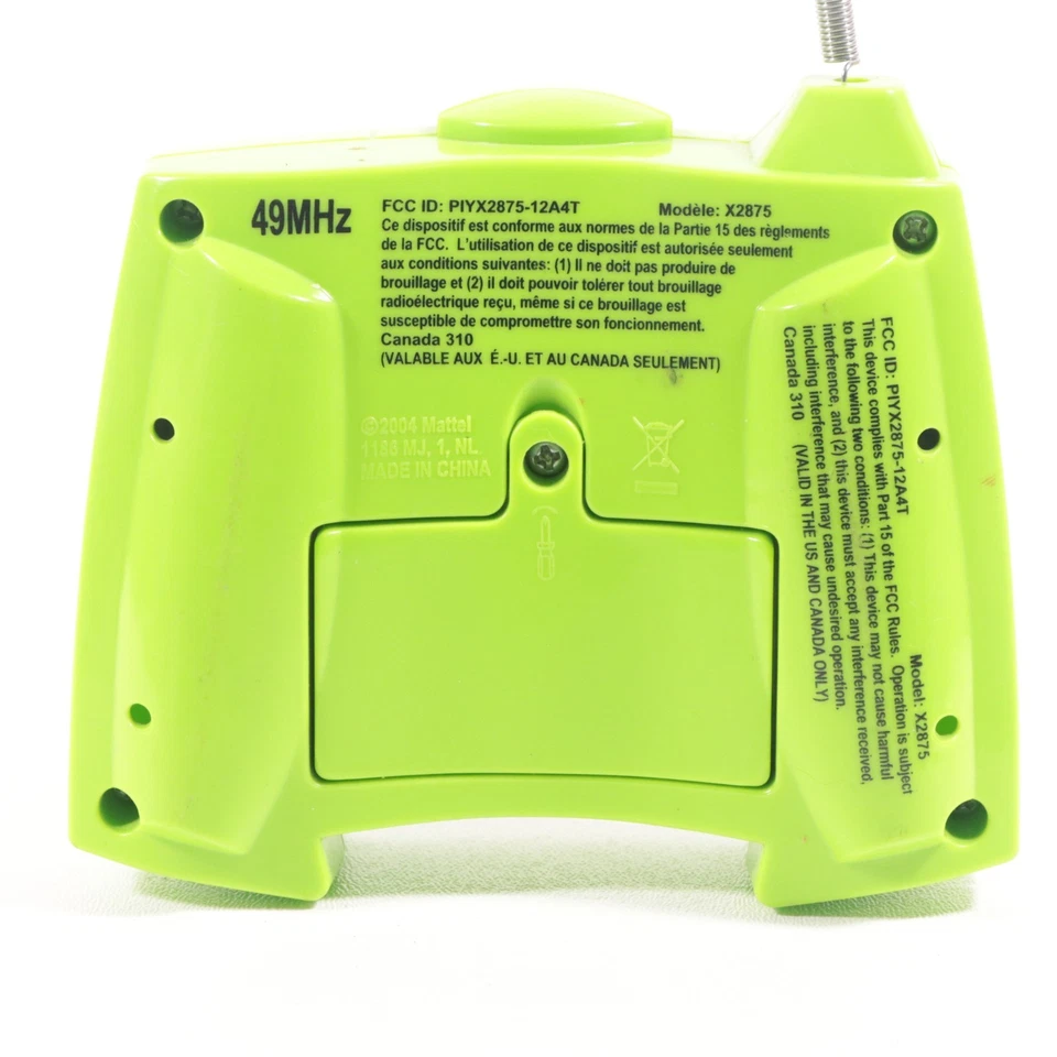 Green Remote Control RC 49 MHz Hot Wheels Tyco Terrain Twister X2875 - Image 2 of 2